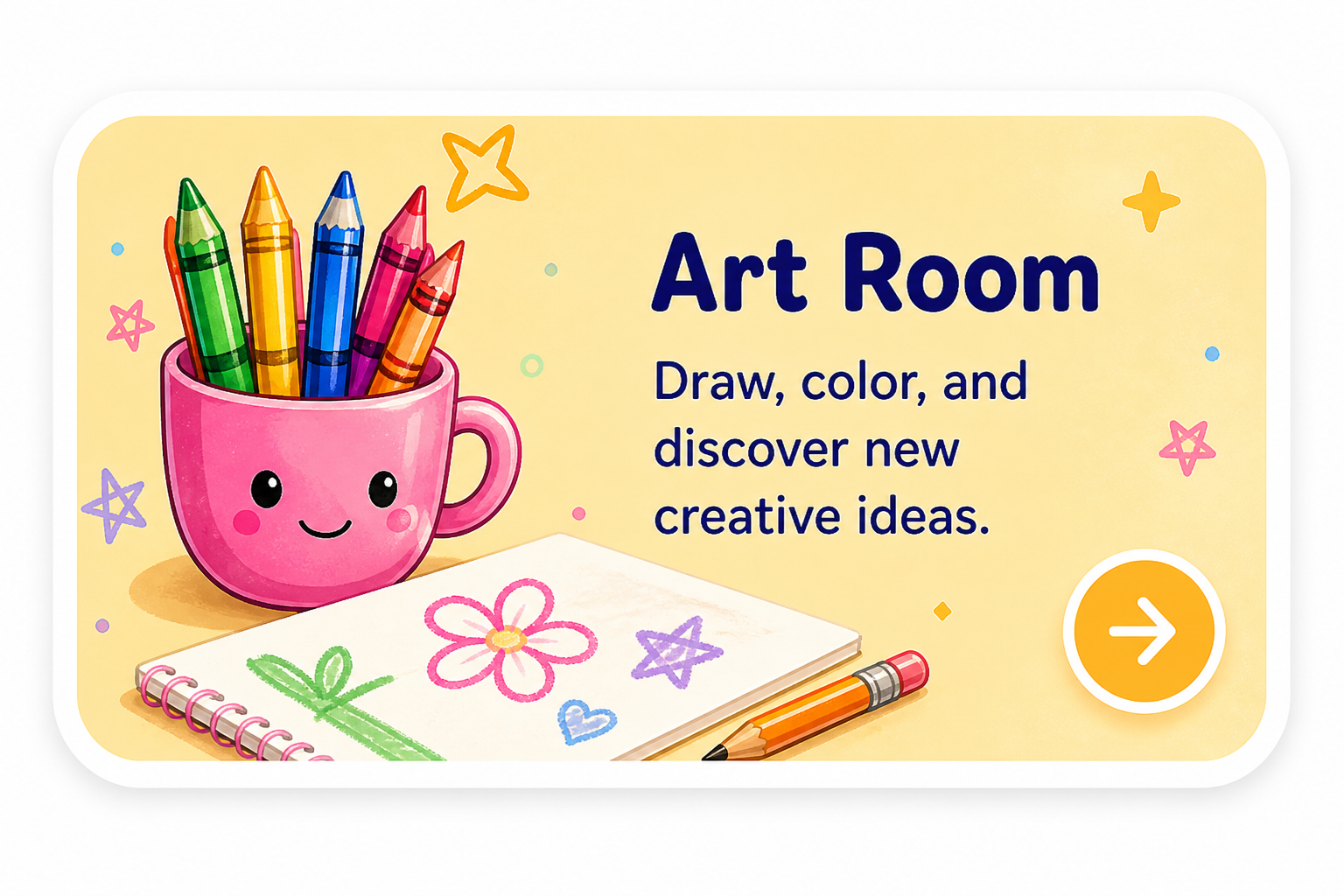 Art Room feature card